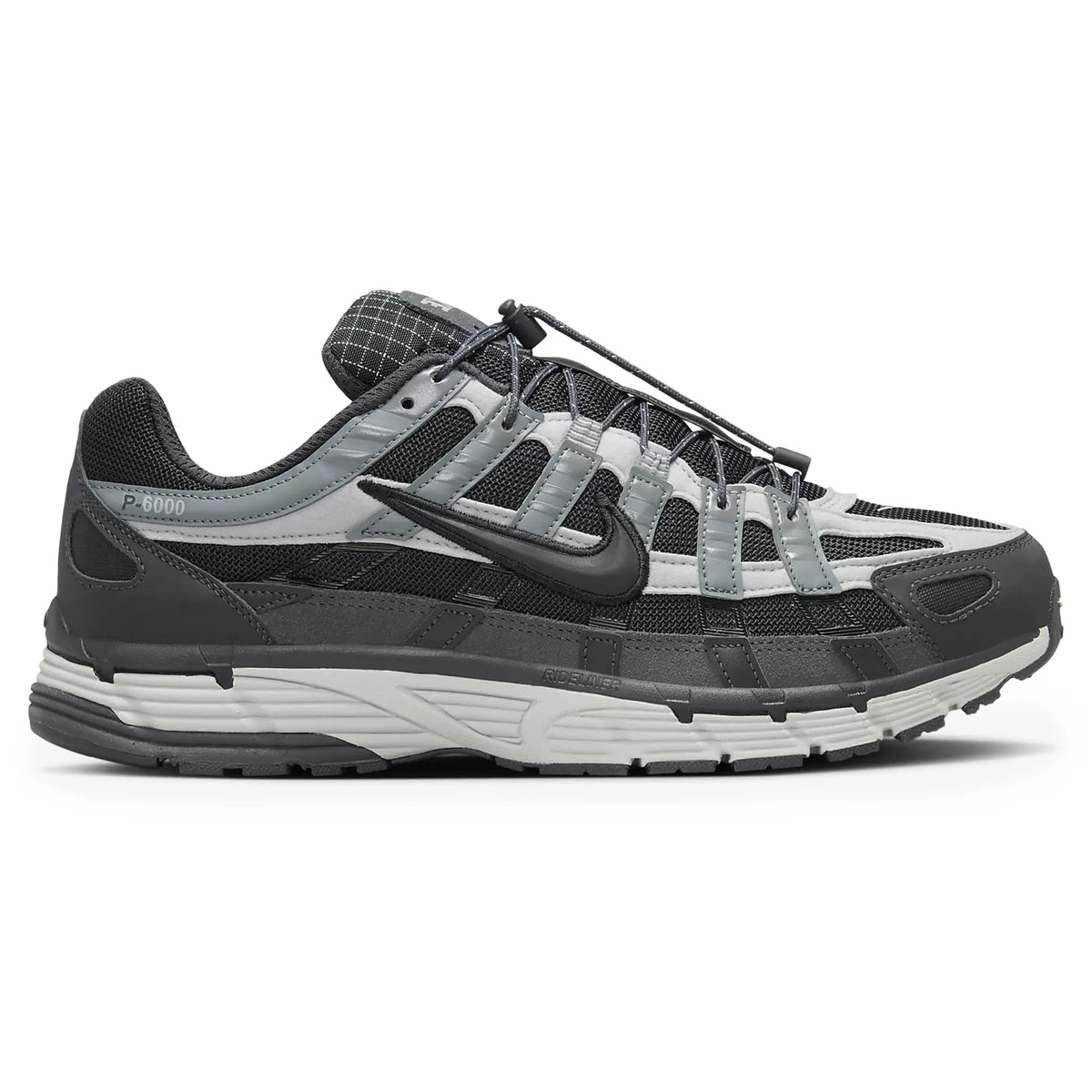 Nike Grey P-6000 Premium Anthracite Smoke Sneakers