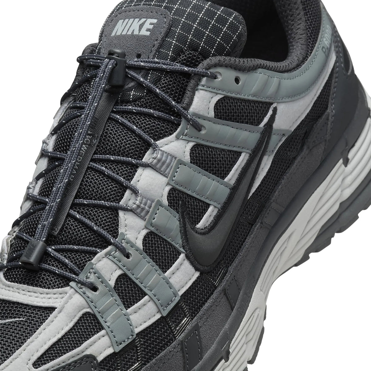Nike Grey P-6000 Premium Anthracite Smoke Sneakers