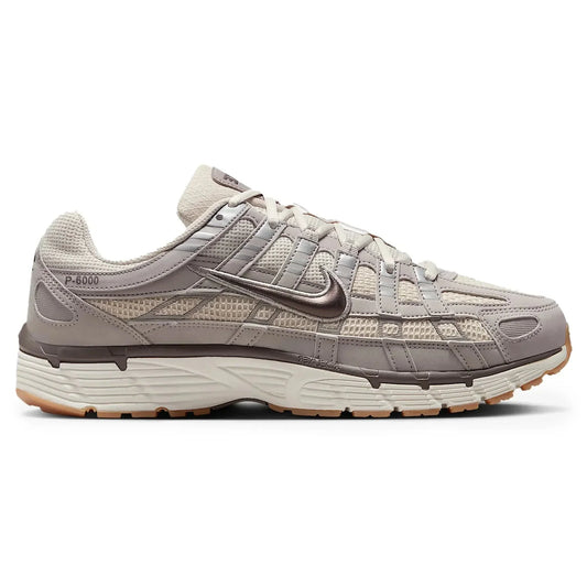 Nike Grey P-6000 SE College Light Orewood Brown Sneakers