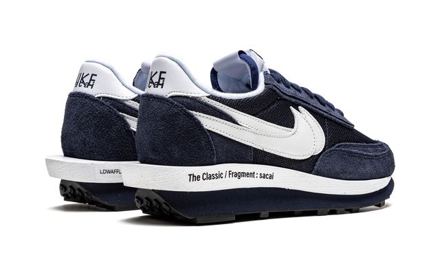 Nike Blue Waffle Sacai Fragment Void Sneakers