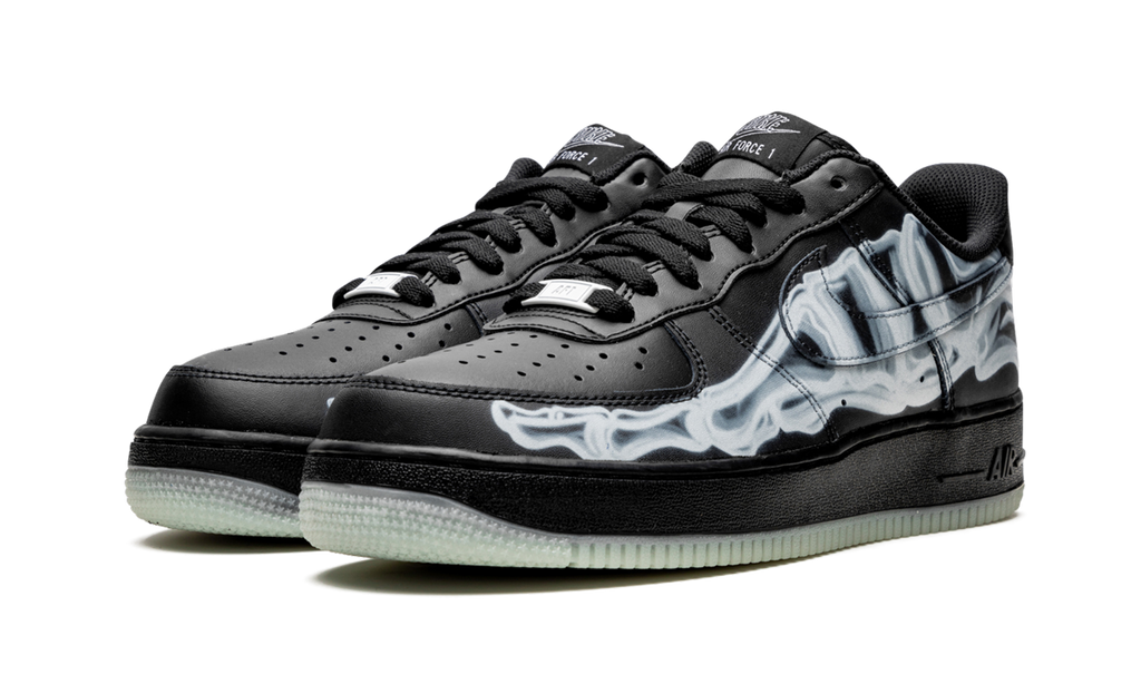 Nike Air Force 1 Black Skeleton Sneakers