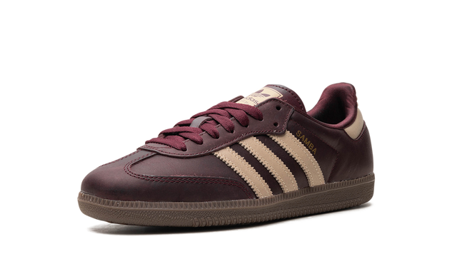 Adidas Samba Maroon Crystal Sneakers
