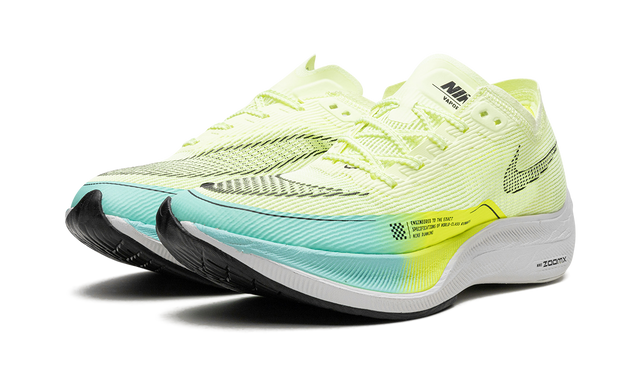 Nike ZoomX Vaporfly Next% 2 Barely Volt Turquoise Sneakers