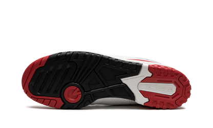 New Balance White 650 White/Red Sneakers