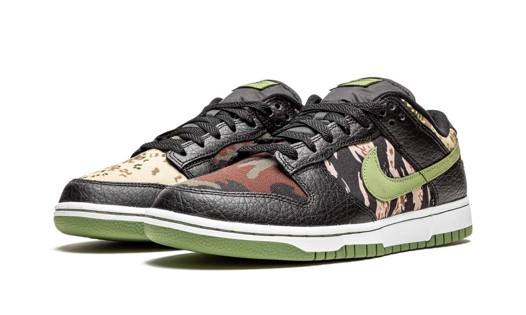 Nike Dunk Low Crazy Camo Sneakers