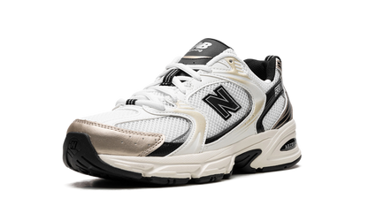 New Balance 530 White Gold Black Sneakers