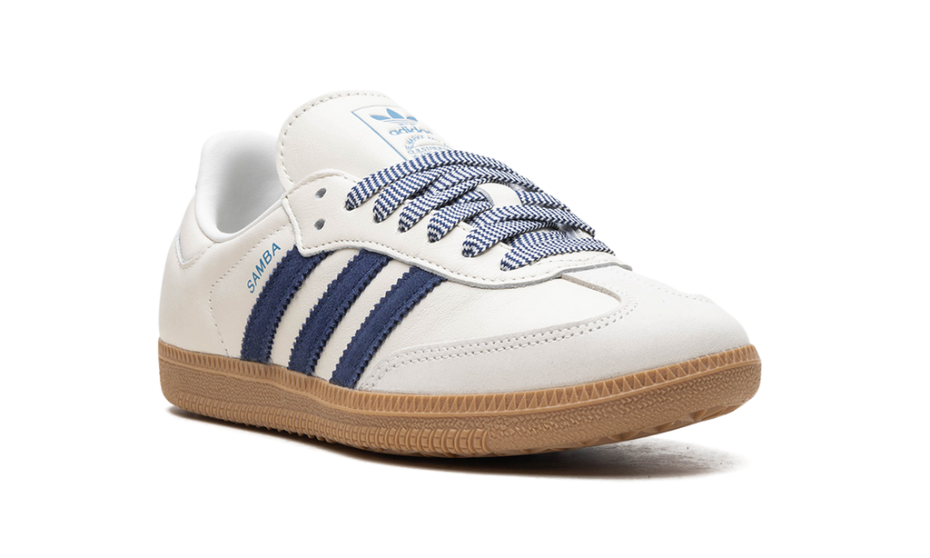 Adidas Samba White Off Dark Blue Sneakers