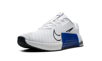 Nike White Metcon 9 Racer Blue Sneakers