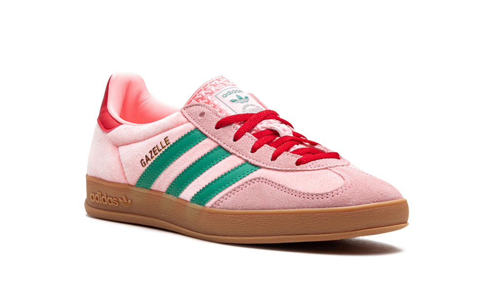 Adidas Pink Gazelle Indoor Velvet Sneakers