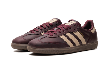 Adidas Samba Maroon Crystal Sneakers