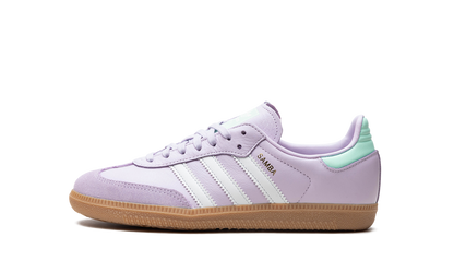 Adidas Samba Green Mineral Crystal Sand Sneakers