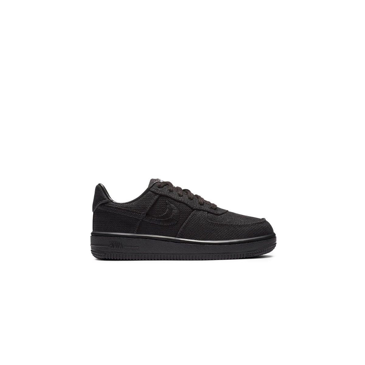 Nike Air Force 1 Black Stussy x Low (PS) Sneakers
