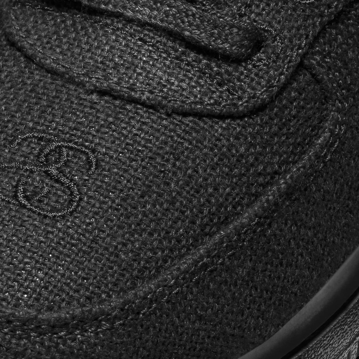 Nike Air Force 1 Black Stussy x Low (PS) Sneakers