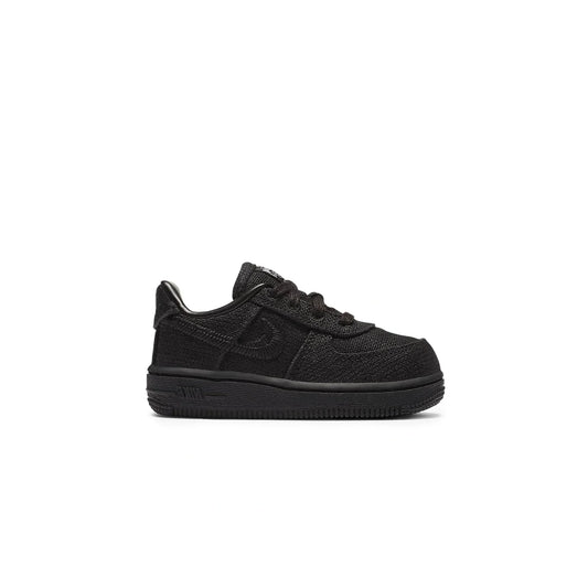 Nike Air Force 1 Black Stussy x Low (TD) Sneakers