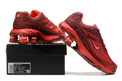 Nike Red Supreme x Shox Ride 2 Sneakers