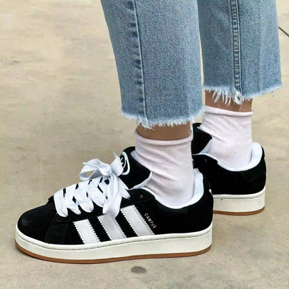 Adidas White Campus 00s Core Black Sneakers