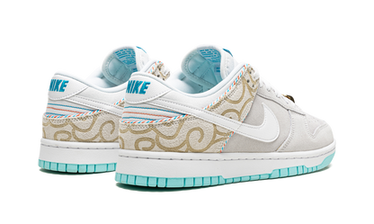 Nike Dunk Low Grey Barber Shop Sneakers