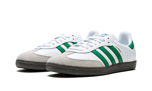 Adidas Samba White OG Footwear Green Sneakers