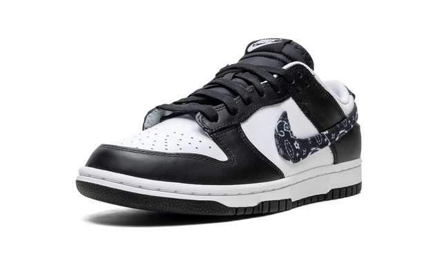 Nike Dunk Low Black Paisley Sneakers
