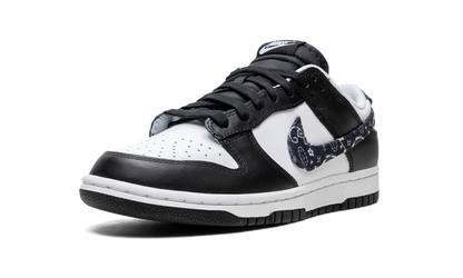 Nike Dunk Low Black Paisley Sneakers
