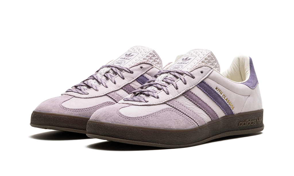 Adidas Purple Gazelle Indoor Kith Classics Program Ash Sneakers
