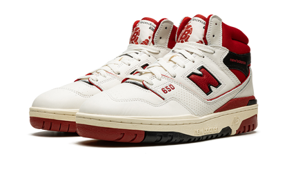 New Balance White 650R Aimé Leon Dore - / Red Sneakers