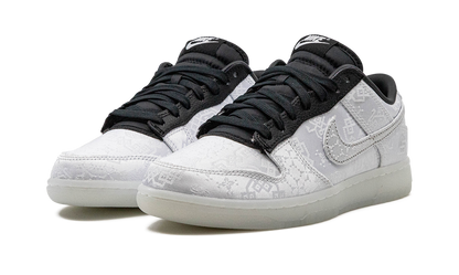 Nike Dunk Low White CLOT Fragment Sneakers