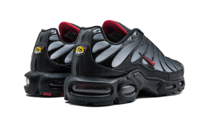 Nike Air Max Blue Plus and Red Sneakers