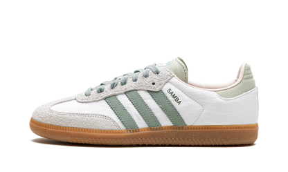 Adidas Samba Silver Green Sneakers