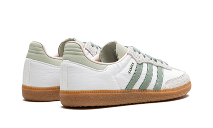 Adidas Samba Silver Green Sneakers