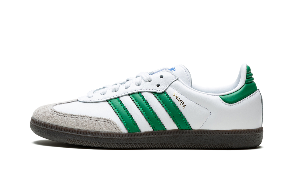 Adidas Samba White OG Footwear Green Sneakers