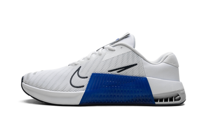 Nike White Metcon 9 Racer Blue Sneakers
