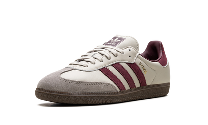 Adidas Samba Grey Putty Maroon Sneakers