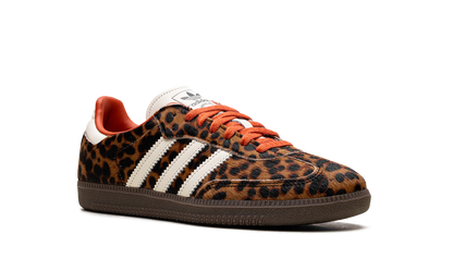 Adidas Samba Cream Leopard Orange Sneakers