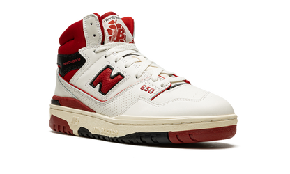 New Balance White 650R Aimé Leon Dore - / Red Sneakers