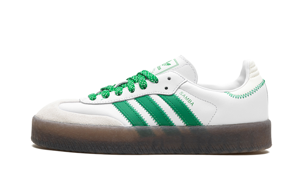 Adidas Sambae White Cloud Green Sneakers