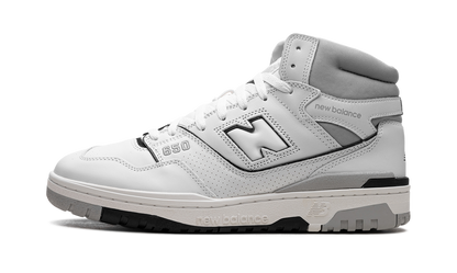New Balance White 650 White/Grey Sneakers