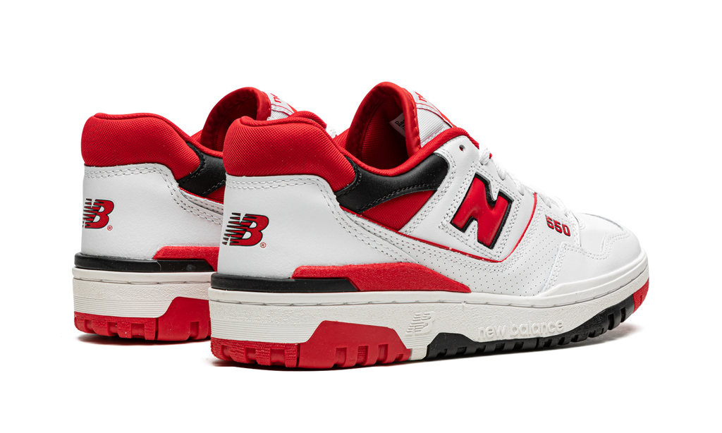 New Balance 550 White RED Sneakers