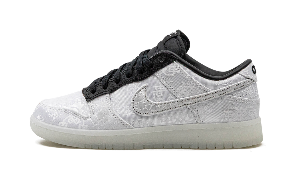 Nike Dunk Low White CLOT Fragment Sneakers