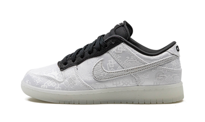 Nike Dunk Low White CLOT Fragment Sneakers