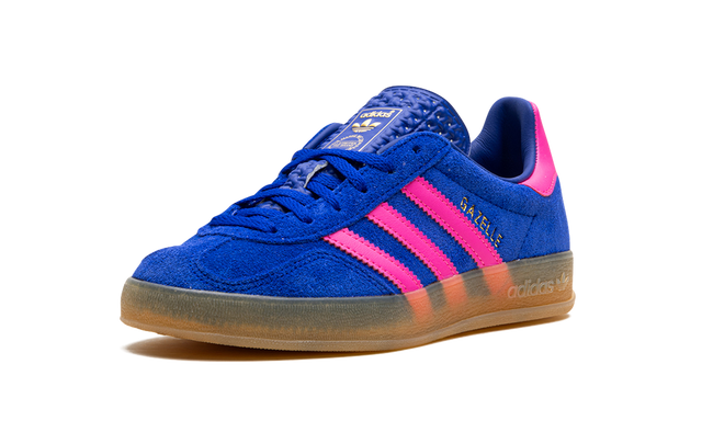 Adidas Blue Gazelle Indoor Lucid Pink Sneakers