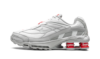 Nike White Supreme x Shox Ride 2 Sneakers