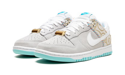Nike Dunk Low Grey Barber Shop Sneakers