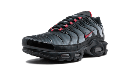 Nike Air Max Blue Plus and Red Sneakers
