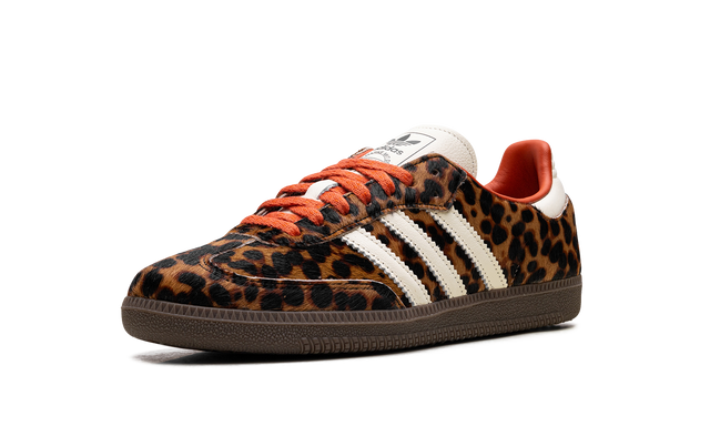 Adidas Samba Cream Leopard Orange Sneakers