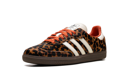Adidas Samba Cream Leopard Orange Sneakers