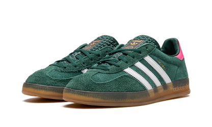 Adidas Green Gazelle Indoor Collegiate Lucid Pink Sneakers