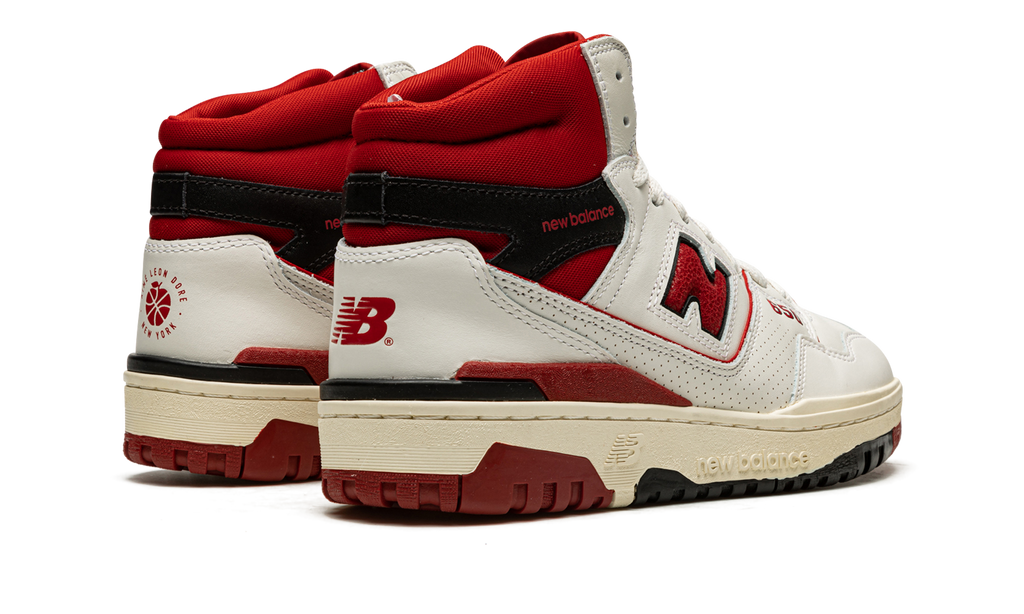 New Balance White 650R Aimé Leon Dore - / Red Sneakers