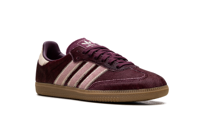 Adidas Samba Maroon Sand Strata Pony Sneakers