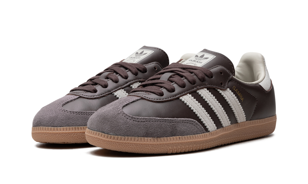 Adidas Samba Grey Brown Putty Sneakers